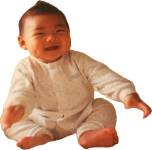geo as a baby